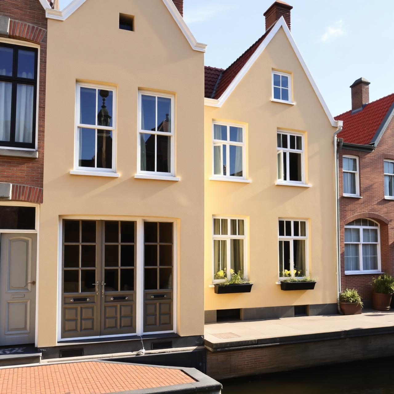 Karaktervolle Nederlandse woning aan de gracht